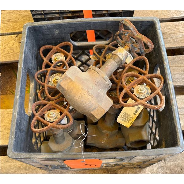 Multiple  Nibco 1-1/2" Gate Valves