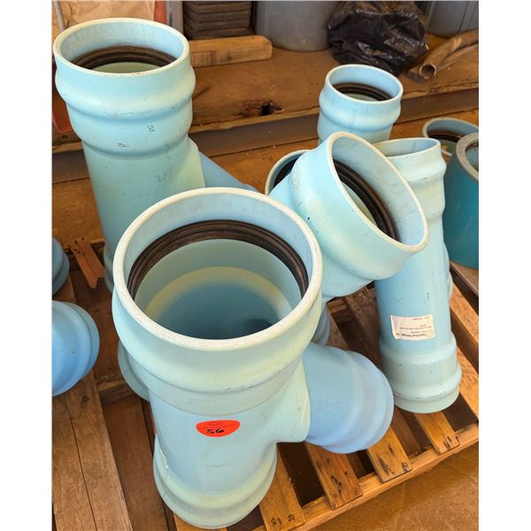Multiple Specified Fittings PVC Wye Fittings, Misc Sizes