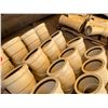 Image 4 : Qty 16 White 45-Degree 6" Sewer & Drain Elbow Fittings