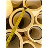 Image 7 : Qty 16 White 45-Degree 6" Sewer & Drain Elbow Fittings