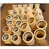 Image 1 : Multiple White Sewer & Drain Elbows & Reducers, Misc Sizes