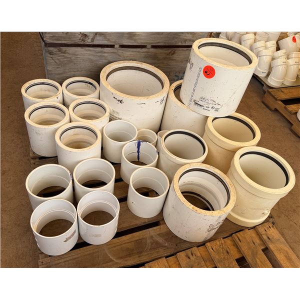 Multiple Teed Vinyl-Iron & Fluid-Tite Couplings, Misc Sizes