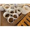 Image 6 : Multiple Teed Vinyl-Iron & Fluid-Tite Couplings, Misc Sizes
