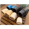 Image 1 : Multiple Colored 45-Degree 6" Elbow Fittings, Misc Sizes