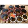Image 1 : Qty 12 Maxadaptor Universal Shielded Transitional Couplings, Misc Sizes