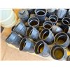 Image 5 : Multiple Black ABS Couplings, Pipe Fittings, Caps, etc, Misc Sizes