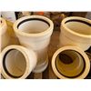 Image 4 : Qty 7 White 8" x 6" Wye Fittings