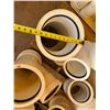 Image 7 : Qty 7 White 8" x 6" Wye Fittings