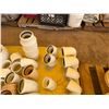 Image 4 : Multiple White Reducers, Adapters, Pipe Fittings, etc, Misc Sizes