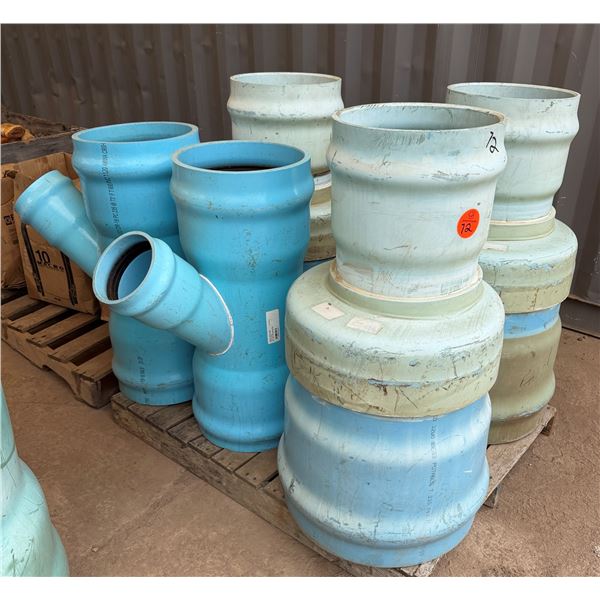 Multiple Wyes Fittings &  Reducers, Misc Sizes