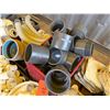 Image 7 : Multiple PVC Pipe Couplings, Adapters, Ball Valves & Fittings, etc, Misc Sizes