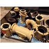 Image 1 : Multiple Ductile Iron Boss T, 90's & 45's Fittings,  Caps, etc, Misc Sizes