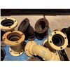 Image 3 : Multiple Ductile Iron Boss T, 90's & 45's Fittings,  Caps, etc, Misc Sizes