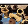 Image 4 : Multiple Ductile Iron Boss T, 90's & 45's Fittings,  Caps, etc, Misc Sizes