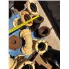 Image 9 : Multiple Ductile Iron Boss T, 90's & 45's Fittings,  Caps, etc, Misc Sizes
