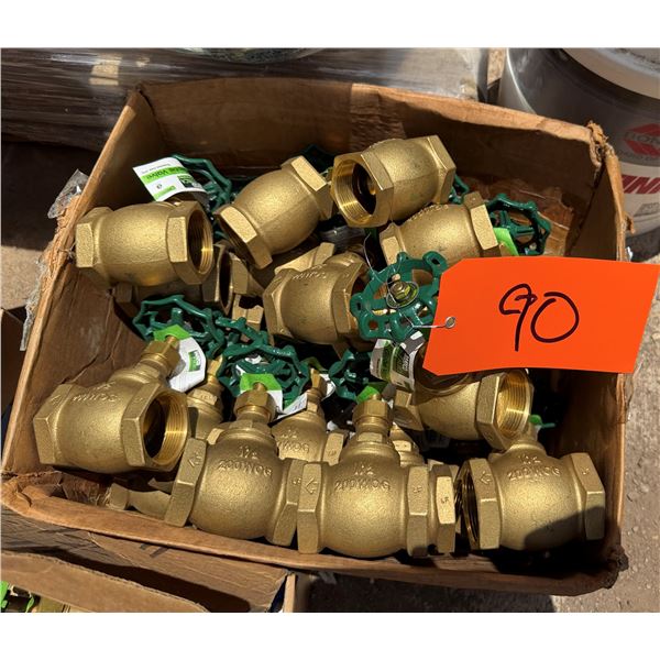 Box Multiple Globe Gate Valves, etc, Misc Sizes