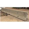 Image 1 : Precast Concrete Barrier 236" x 24" (widest) x 33"H