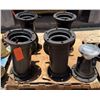 Image 1 : Multiple Ductile Iron T's Pipe Fittings, Misc Sizes & Reducer