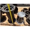 Image 6 : Multiple Ductile Iron T's Pipe Fittings, Misc Sizes & Reducer