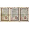 Image 1 : China. Kaiserlich Chinesische Tientsin-Pukow, S.A., 1908, £20, I/U Bond Trio