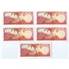 Image 2 : East Caribbean States. East Caribbean Currency Authority, ND (1965), Sequential Issued Banknote Asso