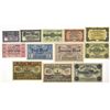 Image 1 : Germany. Early Notgeld Assortment, 1918 to 1919, from Multiple Cities.
