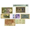 Image 1 : European Assortment of Issued Banknotes, 1912-1991