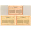 Image 1 : Hong Kong Specimen ADR, 1978 to 1986, Trio of Certificates.