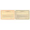 Image 1 : Hong Kong Specimen ADR, 1987 to 1988, Pair of Certificates.
