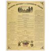 Image 1 : PA. Wyoming Seminary & Commercial College, Kingston, PA, ca.1860s Illustrated Broadside with $20 Wyo