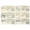 Image 2 : LA. U.S. Savings Bond, Series E "1776 Bicentennial 1976", 1978, Issued Bond Sextet.