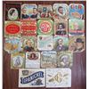 Image 1 : Miscellaneous Assortment of Specimen and Sample Cigar and Tobacco Labels from Label Make Sample book