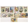 Image 1 : U.S., George Washington Patriotic Postcards, incl. Independence Hall & Washington Taking Command Sce