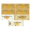 Image 1 : MT. Revenue Imprinted I/C & U/U Check Assortment, 1872 to 1900