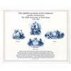 Image 1 : ABN Souvenir Cards, "ABN Commemorates the 200th Anniversary of Three States 1787-1987" with 4 Intagl