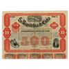 Image 1 : Cuba. Republica de Cuba, 1872, I/U 500 Pesos Gold Coupon Bond