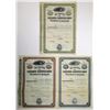 Image 1 : Ecuador. Banco de Credito Hipotecario, ND (1880 to 1920s), Specimen Coupon Bond Trio.