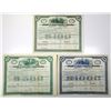 Image 1 : Ecuador. Compania de Abasto, Comision Y Prestamos, ND (1910 to 1930s), Specimen Coupon Bond Trio.