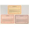 Image 1 : Japanese Specimen ADR, 1987 to 1988, Banking, Camera & Electronics Industry Certificate Trio.