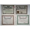 Image 1 : MT. ND. SD., Telephone Company Stock Certificate Quartet, 1907-15
