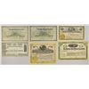 Image 1 : Mining Stock Certificate Assortment, ca.1870s to 1923.