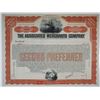 Image 1 : CT. The Associated Merchants Co., 1901, Specimen Stock Certificate