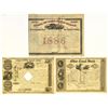 Image 1 : OH. State of Ohio Canal Stock, 1842 to 1859, I/C Bond Trio.