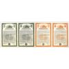 Image 1 : Transocean Gulf Oil Co., 1968 to 1969, Specimen Bond Quartet with $40 Million Dollar Bond.