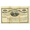 Image 1 : ME. New England Motive Power Co., 1884, I/U Stock Certificate.