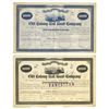 Image 1 : MA. Old Colony Rail Road Co., 1874 and 1875, I/C Bond Pair.
