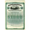 Image 1 : MN. Minnesota and Northwestern Railroad Co. 1884 Specimen Gold Coupon Bond Rarity.