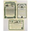 Image 1 : New York Railroad Bond Specimen Trio, 1880 to 1901.