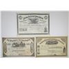 Image 1 : PA. Pennsylvania Railroad I/C Stock Certificate Trio, ca.1872-1923