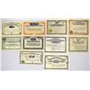 Image 1 : Michigan and NJ Railways and Industrial Related Stock Certificate Assortment, 1894 to 1924